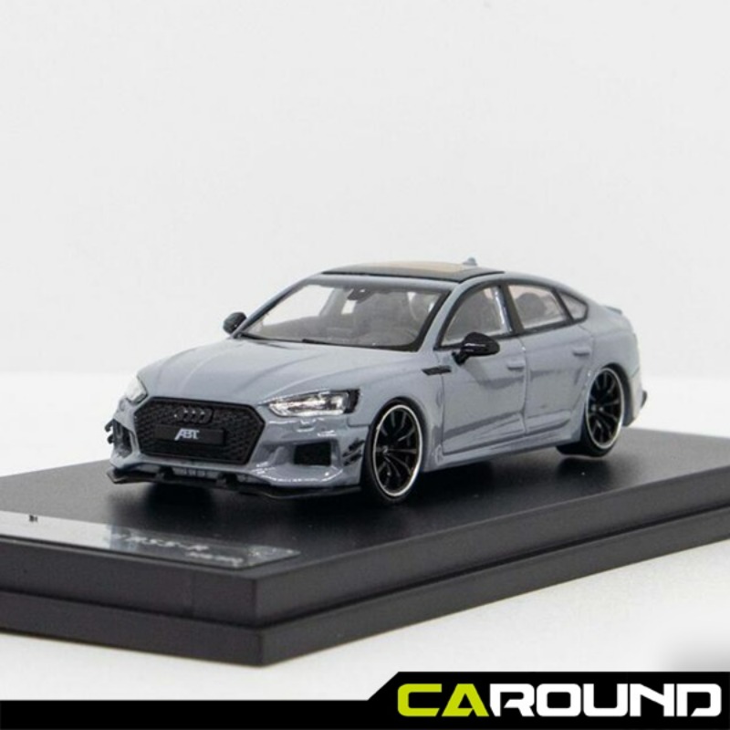 오토모듬 Briscale 1:64 아우디 RS5 스포트백 아반트 ABT - 시멘트 그레이