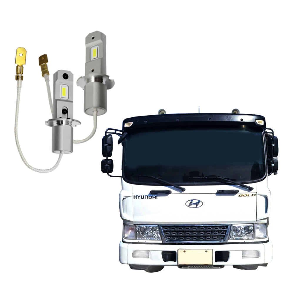 오토모듬 현대 메가트럭 24V H3 GS LED안개등 (2개1세트)