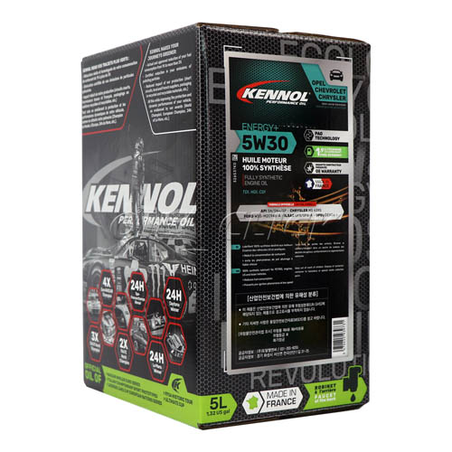 케놀 KENNOL 에너지 플러스 5W-30 SP 엔진오일 5L