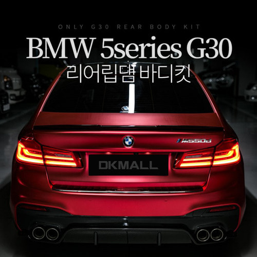 BMW 5시리즈 G30 M퍼포먼스타입 리어 립댐