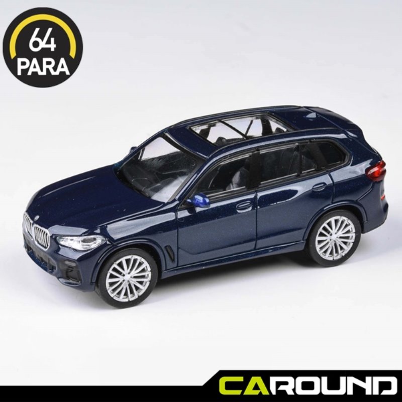 오토모듬 파라64 1:64 BMW X5 (G05) 탄자나이트 블루 미니어처 RC카 모형카 장식용카