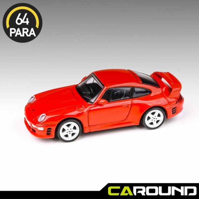 오토모듬 파라64 1:64 포르쉐 911(993) 터보 RUF CTR 2 1995 - 레드