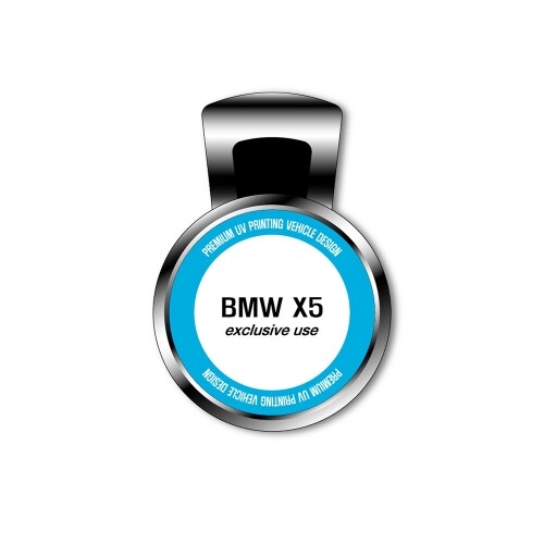 오토모듬 UV 클리어 프린팅 파워핸들 BMW X5