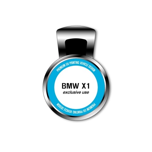 오토모듬 UV 클리어 프린팅 파워핸들 BMW X1
