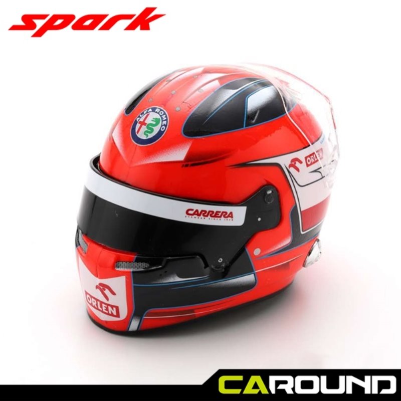 오토모듬 스파크 1:5 알파로메오 F1 2020 로버트 쿠비차 헬멧 모델