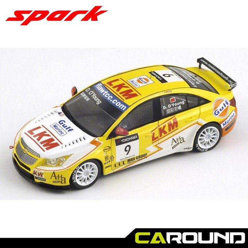 오토모듬 스파크 1:43 쉐보레 크루즈 1.6T No.9 WTCC 마카오 2011 - Darryl O&#039;Young