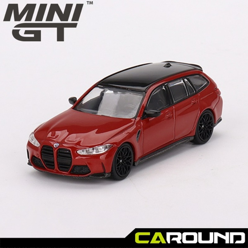 오토모듬 미니지티(700) 1:64 BMW M3 컴피티션 투어링 - 토론토 레드 메탈릭