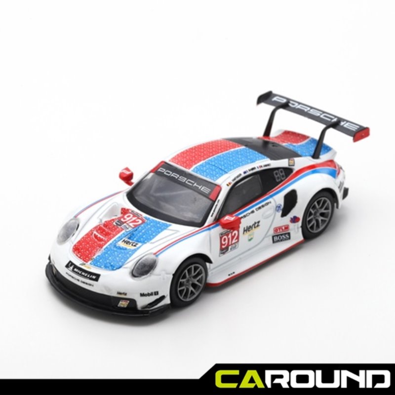 오토모듬 스파키 1:64 포르쉐 911 RSR No.912 포르쉐 GT팀 2019 데이토나 24시