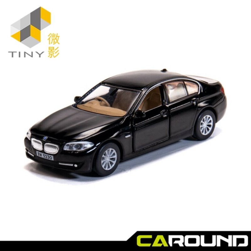 오토모듬 타이니(115) 1:64 BMW 5 Series (F10) 블랙 미니어처 RC카 모형카 장식용카