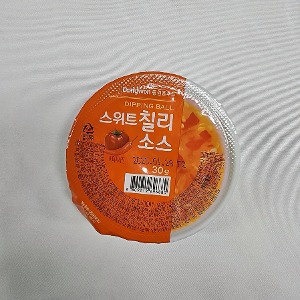 동원 홈푸드 비셰프 디핑소스 일회용 스위트칠리소스 32개 디핑볼