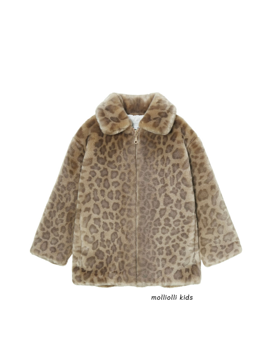 LEOMI COLLAR HALF KIDS COAT [LEO]