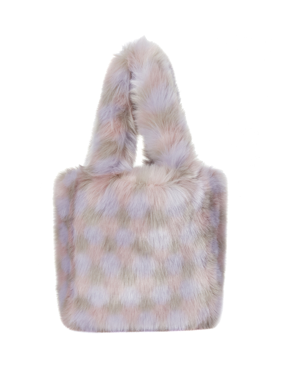 COYA fur tote bag [pop]