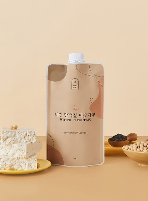 맘메이크 비건 단백질 미숫가루 쉐이크 파우치 40g x 5ea (200g)