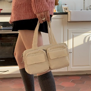 pocket walk bag (ivory)