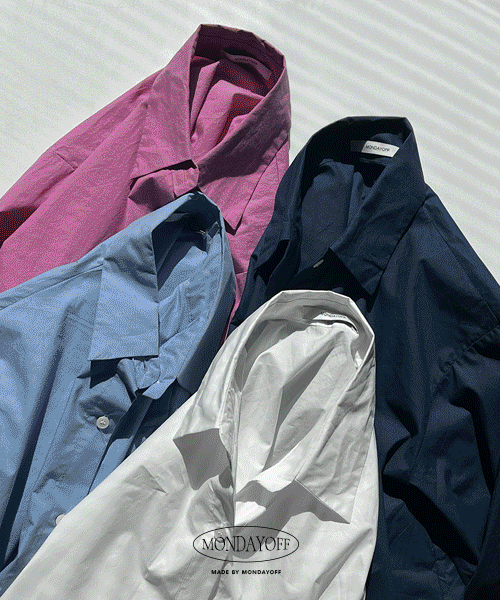 [MADE] Regular Cotton Shirts / 4 Colors