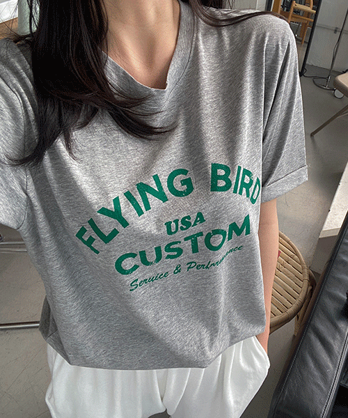Flying Cotton T-Shirt / 2 colors
