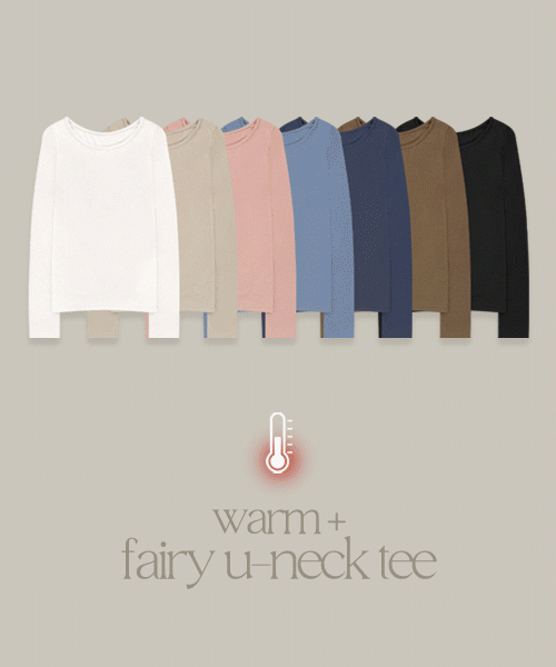 [Napping] Fairy Unneck Long-sleeved T-shirt / 7 colors