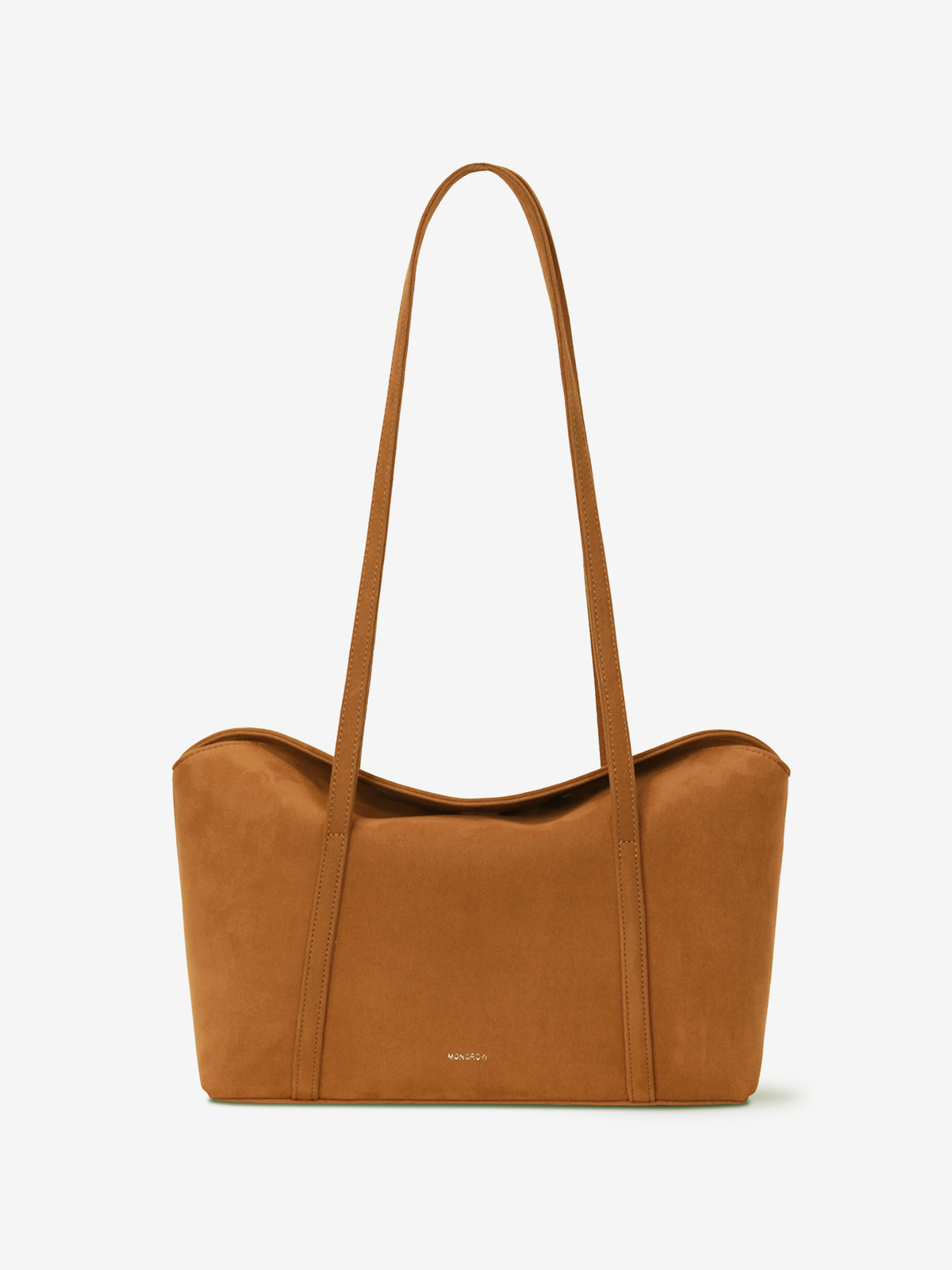 【メーカー再生品】 SUEDE SARA CAMEL monorow - バッグ