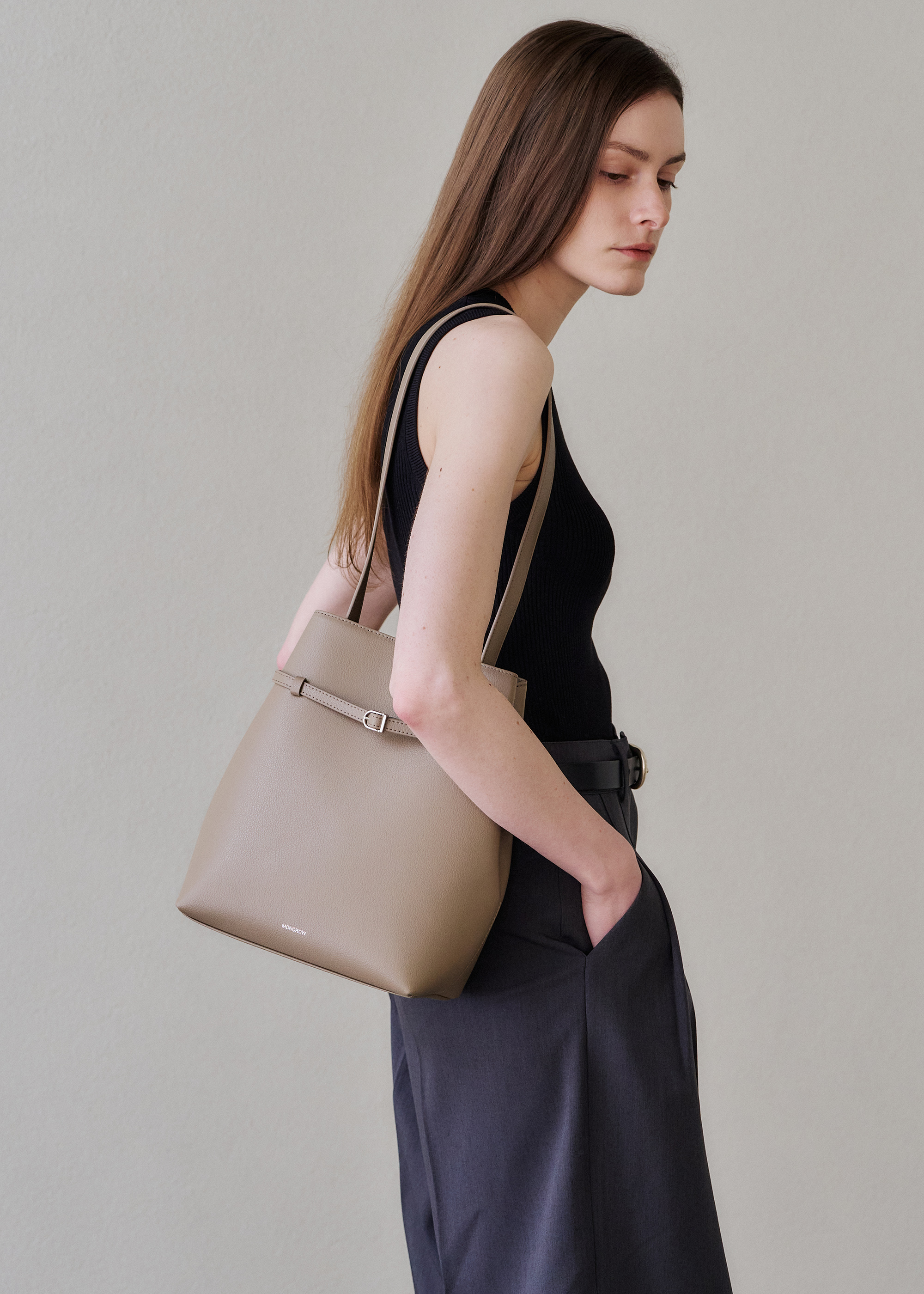BLANC LARGE BLACK - monorow
