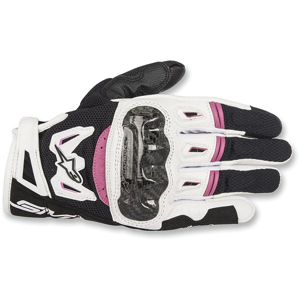 ALPINESTARS STELLA SMX-2 AIR CARBON V2 GLOVE BLACK WHITE FUCHSIA 스텔라 에스엠엑스 에어 카본 브이투 글러브