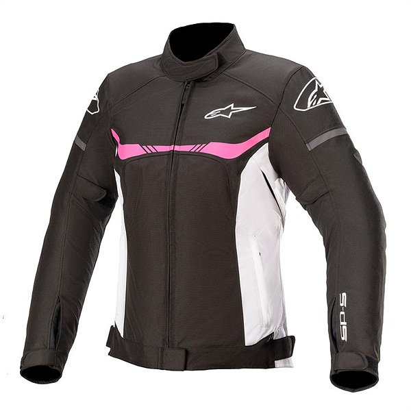 ALPINESTARS STELLA T-SP S WATERPROOF JACKET BLACK WHITE FUCHSIA 스텔라 에스피 에스 워터프루프 자켓