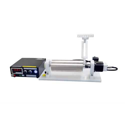 80 mm Dia. x 200 mm L Drum Collector with Speed Control Console Upto 450 RPM For DIY Electrospinning - MSK-ESDC-80-450