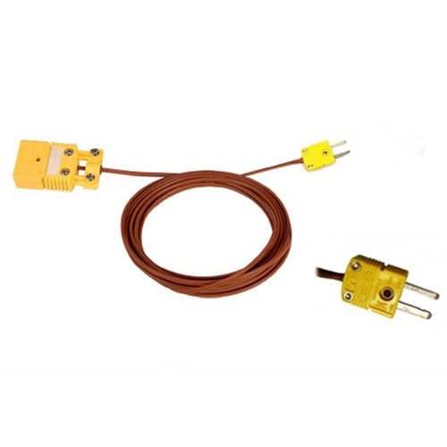 C type TC extension wire with Mini Male Plug &amp; Sub-mini Female Connector - EQ-TC-C-Calibration
