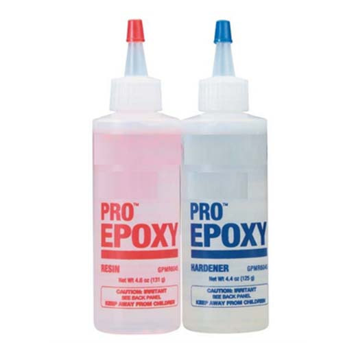 Pro Epoxy Resin &amp; Hardener for DIY KF 40/25 Flange Feedthrough - EQ-FH-EPOXY