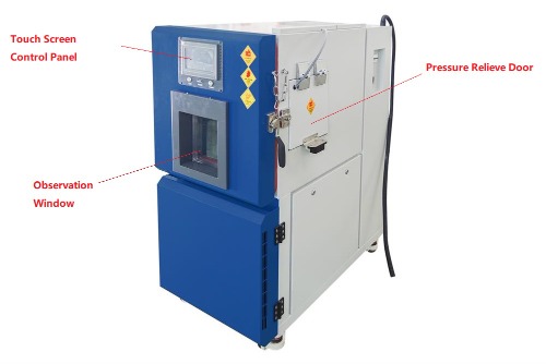 Explosion-Proof Temperature &amp; Humidity Test Chamber (0 - 100 ºC, 20% - 98% RH, 80L) - MSK-TE906-H80L