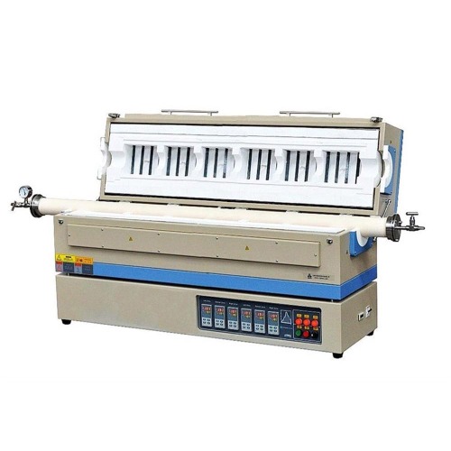 MTI KOREA - 1500°C Six Zone Split Tube Furnace with Flange