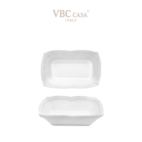 [VBC까사]메를레토 사각찬기 화이트(13cm)  VB10485-1