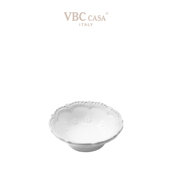 [VBC까사]메를레토 원형찬기 화이트(13cm)  VB10480_13-1