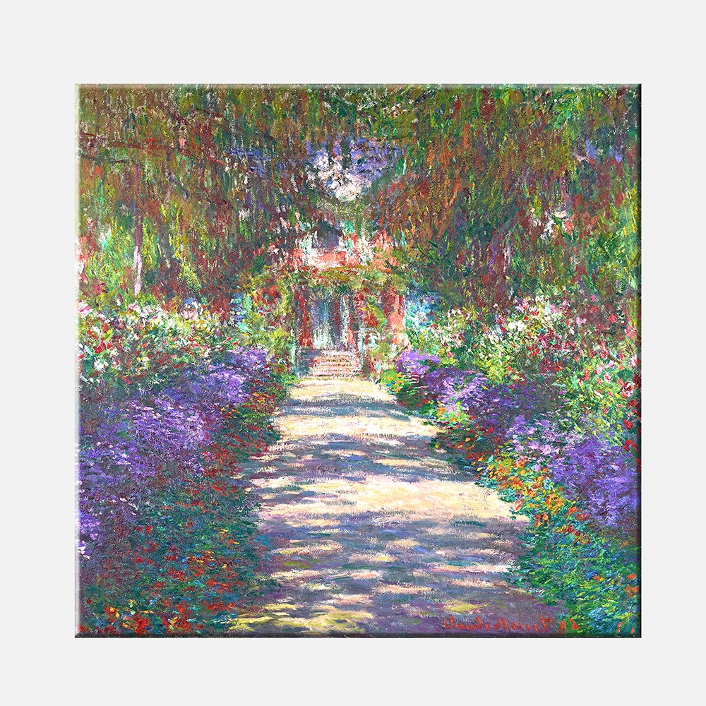 클로드 모네 지베르니 정원길  claude monet  Giverny Garden  path