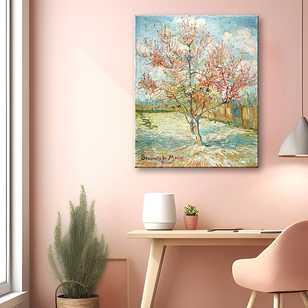 빈센트 반고흐 꽃이 핀 복숭아나무 Vincent Van Gogh peach tree in bloom