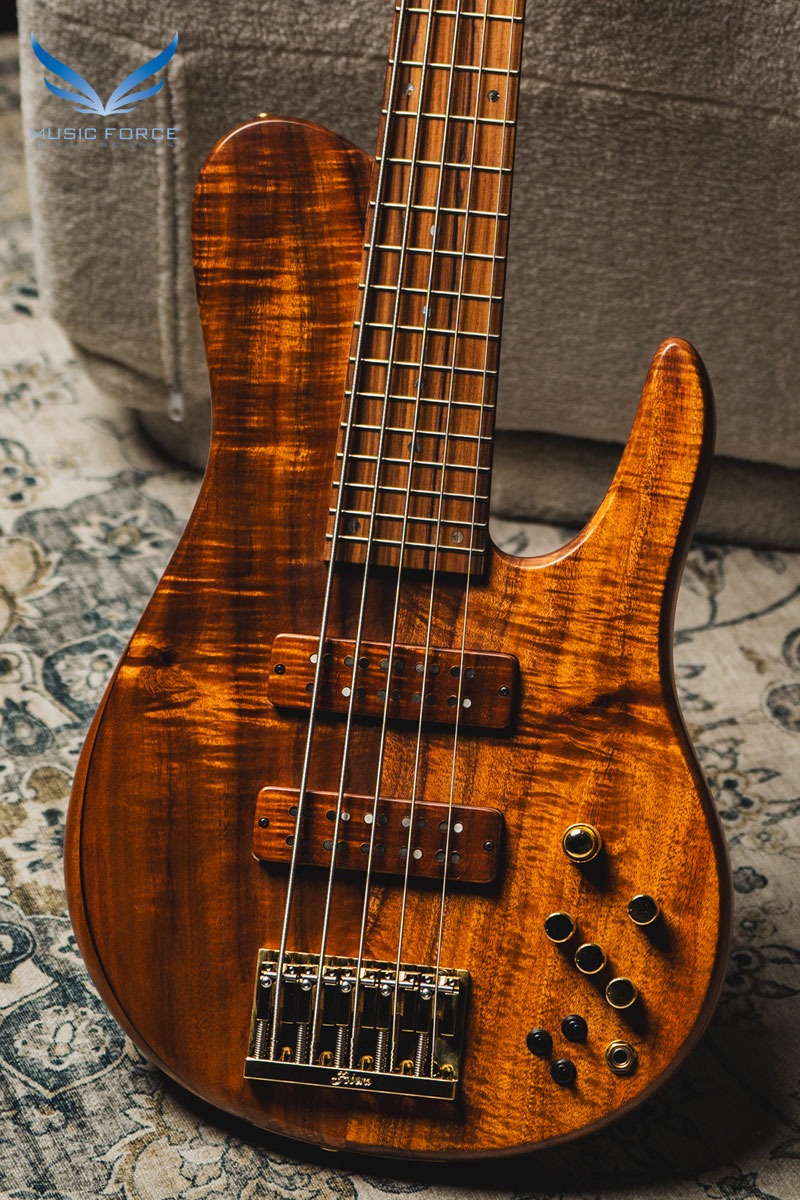 [구연식 특가세일!] Fodera Custom Imperial Elite 5 MG Shape-Figured Koa Top w/Pau Ferro Fingerboard (신품)