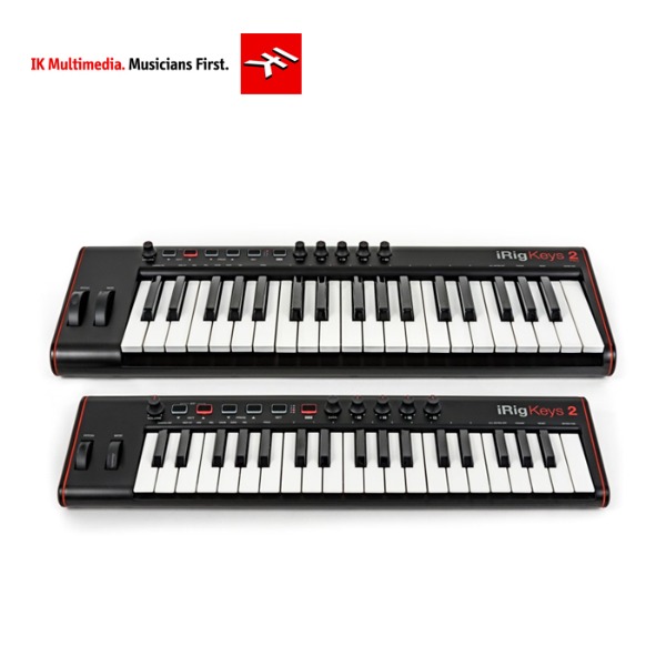 IK Multimedia iRig Keys 2 / Keys 2 Pro 37건반 컴팩트 마스터키보드