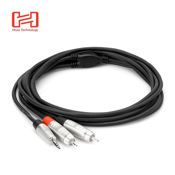 [HOSA] 호사 HMR-003Y Pro Y형 케이블 REAN 3.5 mm TRS to Same 0.9m