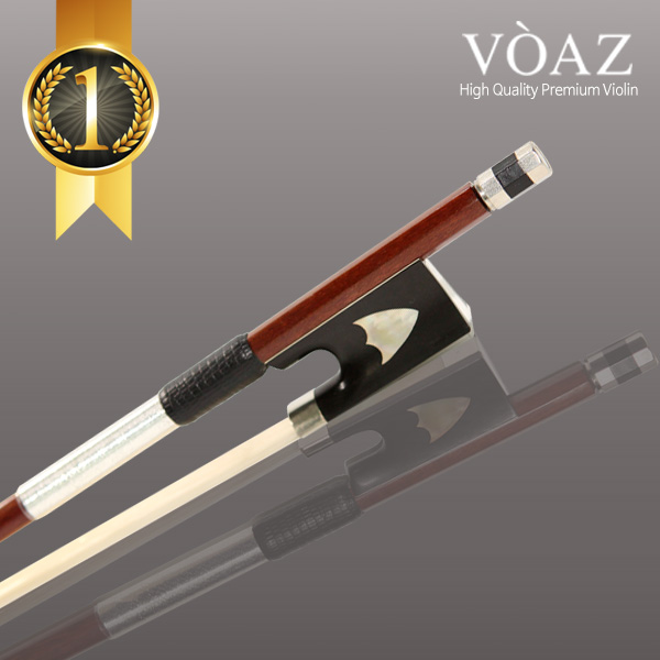보아즈 바이올린 활' VOAZ VB25 / 브라질우드, 흑단프로그