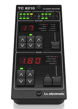 TC Electronic TC8210-DT 티씨일렉트로닉 티씨에이티투텐 디티 리버브 플러그인 &amp; 컨트롤러 (국내정식수입품)