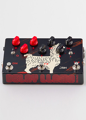 [일시품절] Jam Pedals Delay Llama Supreme 잼페달스 딜레이 라마 슈프림 (국내정식수입품)