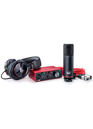 Focusrite Scarlett Solo Studio Pack 3rd Gen 포커스라이트 스칼렛 솔로 스튜디오 팩 3세대 (국내정식수입품)