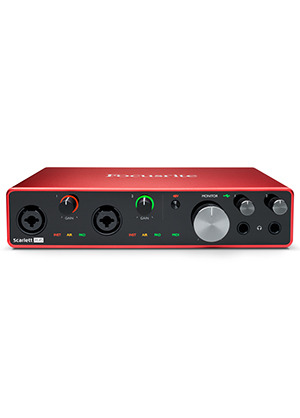 Focusrite Scarlett 8i6 3rd Gen 포커스라이트 스칼렛 에이트아이식스 USB 오디오 인터페이스 3세대 (국내정식수입품)