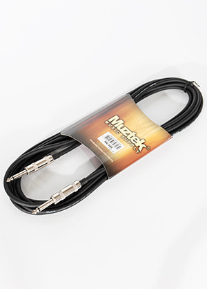 Muztek MC-500 Noiseless Cable 뮤즈텍 노이즈리스 기타/베이스 케이블 (일자,일자,5m 국내정품 당일발송)