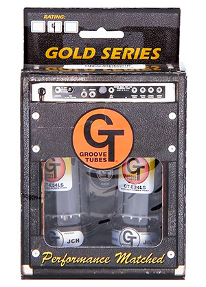 [일시품절] Groove Tubes GT-E34LS Medium Matched Duet Power Vacuum Tube 그루브튜브 미디엄 매치드 듀엣 파워앰프 진공관 (2개/1세트 국내정식수입품)