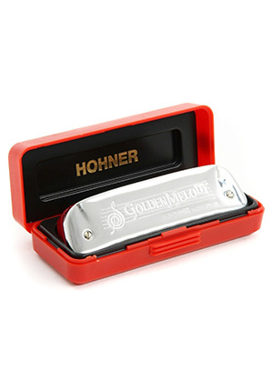 [일시품절] Hohner Golden Melody Harmonica 호너 골든 멜로디 하모니카 (10홀,20리드,F키 국내정식수입품)