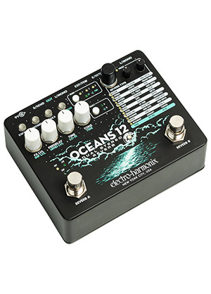 Electro-Harmonix Oceans 12 일렉트로하모닉스 오션스 투웰브 듀얼 스테레오 리버브 (국내정식수입품)