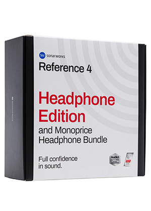 Sonarworks Reference 4 Headphone Edition &amp; Monoprice Headphone Bundle 소나웍스 레퍼런스 포 헤드폰 에디션 앤 모노프라이스 헤드폰 번들 (국내정식수입품)