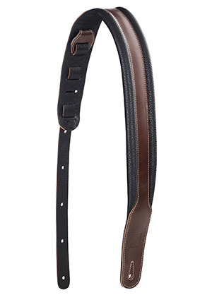 [일시품절] Stefy Line 101 Guitar/Bass Leather Strap Brown 스테피라인 원오원 기타 베이스 가죽 스트랩 브라운 (국내정식수입품)