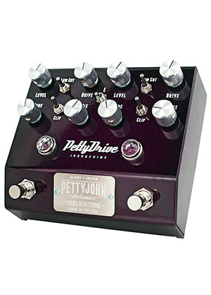 Pettyjohn Electronics PettyDrive V2 페티존일렉트로닉스 페티드라이브 버전 투 2채널 오버드라이브 (국내정식수입품)