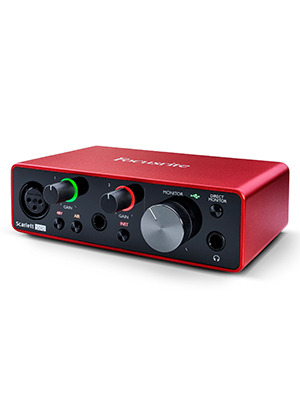 Focusrite Scarlett Solo 3rd Gen 포커스라이트 스칼렛 솔로 USB 오디오 인터페이스 3세대 (국내정식수입품)